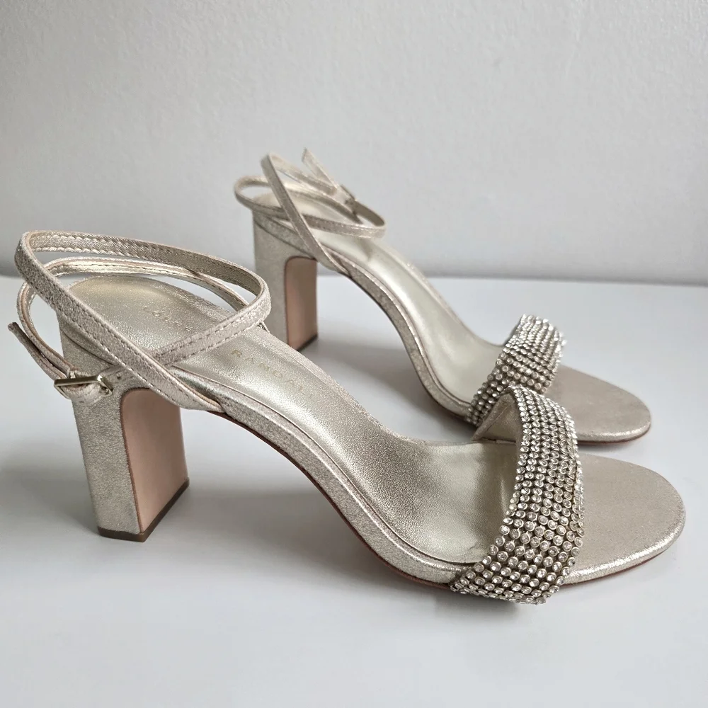 Loeffler Randall Shay Rhinestone Heels 7